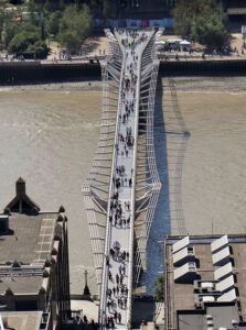 millenium bridge metrology wobble