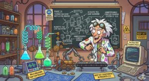 Overengineered system for making tea in a laboratory